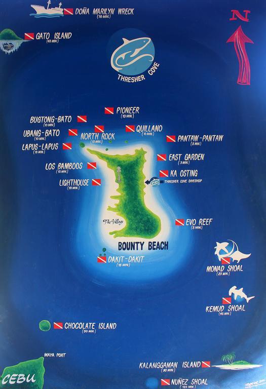 Thresher Cove Dive Resort Pulau Malapascua Bagian luar foto